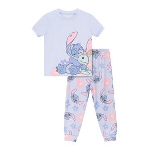 NWT Disney Stitch Pajamas Set Toddler Size 2T